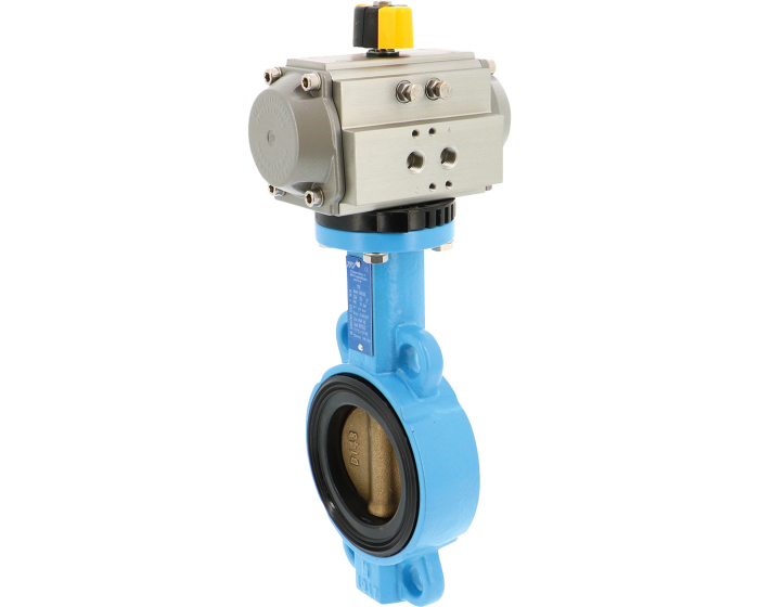 Ductile iron butterfly valve 1158 + RE/RES pneumatic actuator